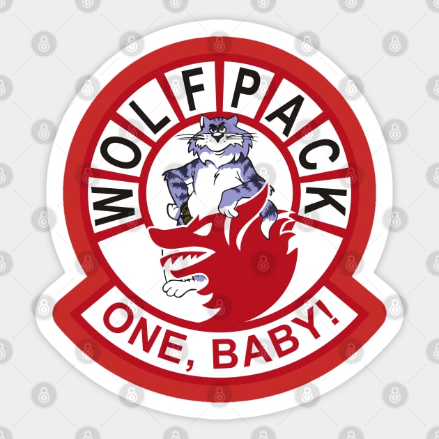 Tomcat VF-1 Wolfpack Sticker by MBK